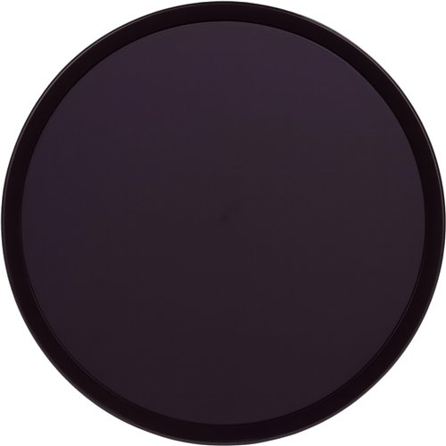 Round Fast Food Tray Black Polypropylene (PP) Ф344x22mm | Stalwart DA-GZFH7140