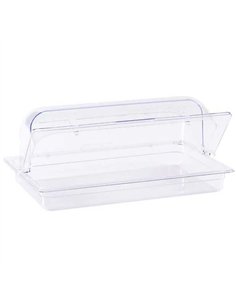 Rectangular Rotating Display Cover Transparent Polycarbonate (PC) 535x330x172mm | Stalwart DA-GZFH902