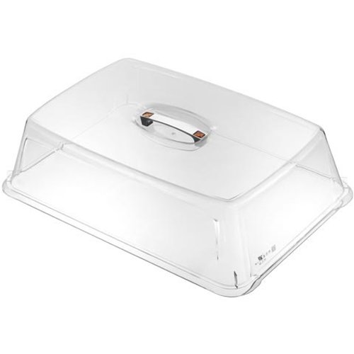 18&quotx14&quot Rectangular Food Cover Transparent Polycarbonate (PC) 408x307x124mm | Stalwart DA-GZFH918