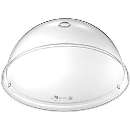 11&quot Round Food Cover Transparent Polycarbonate (PC) ϕ303x160mm | Stalwart DA-GZFH936