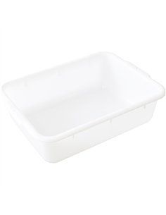 Storage Box White Polyethylene (PE) 365×310×135mm | Stalwart DA-GZFH1002