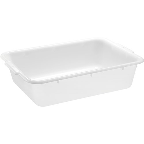 Storage Box White Polyethylene (PE) 530×385×145mm | Stalwart DA-GZFH1010