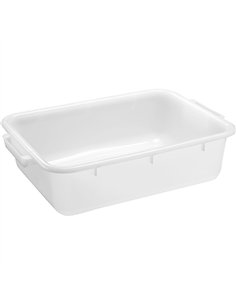 Storage Box White Polyethylene (PE) 545×385×150mm | Stalwart DA-GZFH1014