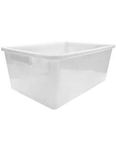 Storage Box White Polyethylene (PE) 615×420×260mm | Stalwart DA-GZFH1016