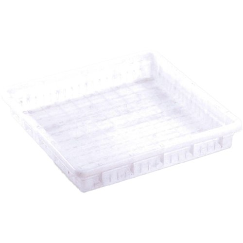 Tofu Grid Tray White Polypropylene (PP) 390×390×70mm | Stalwart DA-GZFH1020