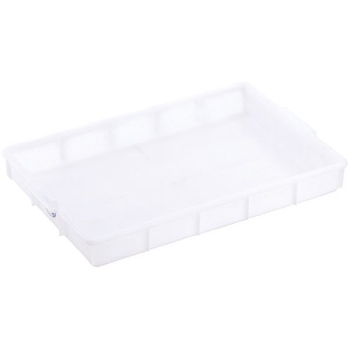Storage Box White Polyethylene (PE) 435×290×50mm | Stalwart DA-GZFH1022