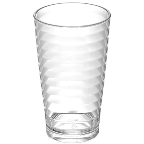 Cup Transparent Polycarbonate (PC) 600ml Ø80×137mm | Stalwart DA-GZFH1116