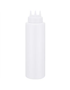 Squeeze Bottle White Polyethylene (PE) 475ml / 16oz | Stalwart DA-GZFH1412