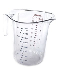 Polycarbonate Measuring Jug 2 litre Heavy duty | Stalwart DA-QY0311004