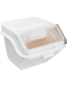 Ingredient Bin 10 litre Transparent lid | Stalwart DA-QY0101003