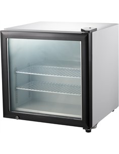 Commercial Countertop Display Freezer 60L Single Glass Door Black 570x560x575mm | Stalwart DA-NORD602