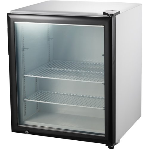 Commercial Countertop Display Freezer 98L Single Glass Door Black 610x568x721mm | Stalwart DA-NORD606