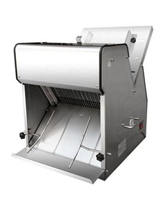 Commercial Automatic Countertop Bread Slicer 20-Slice 18mm Slices | Stalwart DA-NBB20SS