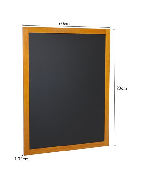 Chalk Board Beech Frame 600×800mm | Stalwart DA-GWA206