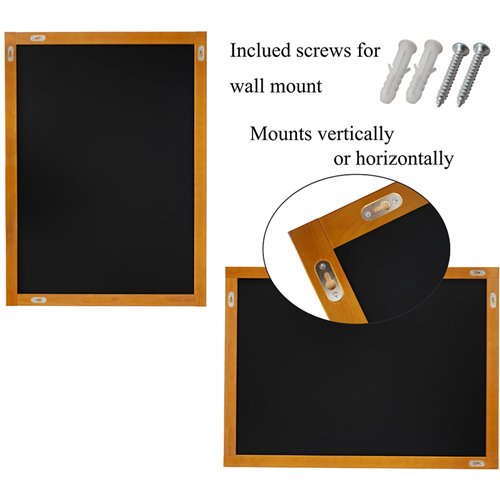 Chalk Board Beech Frame 600×800mm | Stalwart DA-GWA206