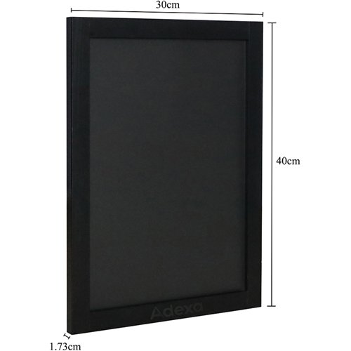 Chalk Board Black Frame 300×400mm | Stalwart DA-GWA208