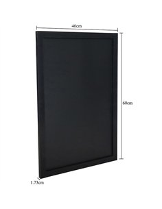 Chalk Board Black Frame 400×600mm | Stalwart DA-GWA210 2