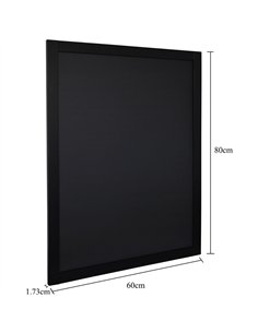 Chalk Board Black Frame 600×800mm | Stalwart DA-GWA212 2