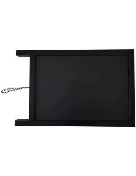 Pavement Chalk Board Black Frame 560×550×851mm | Stalwart DA-GWA220