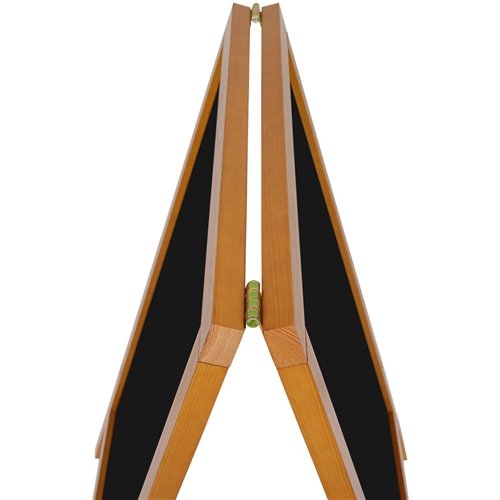 Pavement Chalk Board Beech Frame 560×550×851mm | Stalwart DA-GWA222