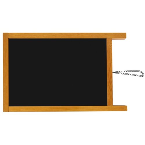 Pavement Chalk Board Beech Frame 560×550×851mm | Stalwart DA-GWA222