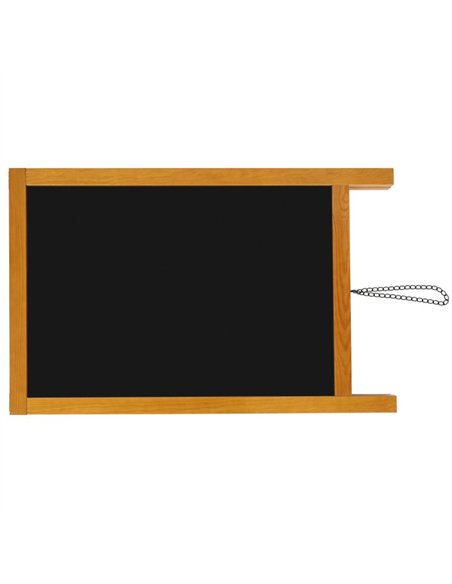 Pavement Chalk Board Beech Frame 560×550×851mm | Stalwart DA-GWA222