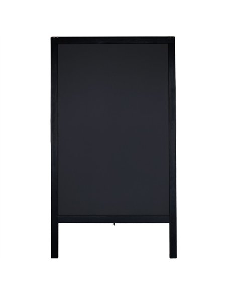 Pavement Chalk Board Black Frame 710×690×1252mm | Stalwart DA-GWA224
