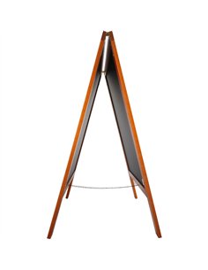 Pavement Chalk Board Beech Frame 700×1300mm | Stalwart DA-GWA230 2