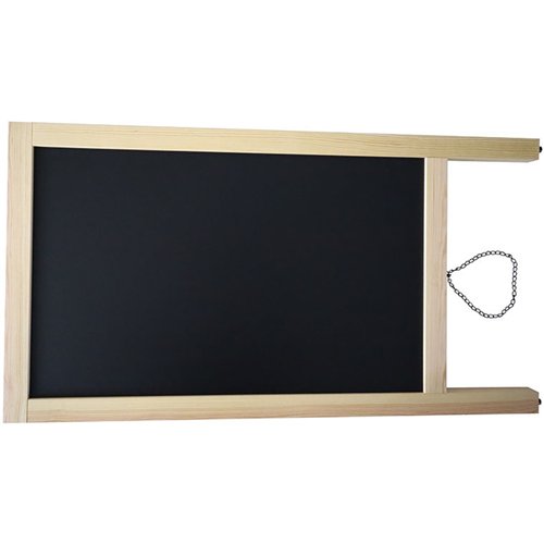 Pavement Chalk Board Natural Frame 700×1300mm | Stalwart DA-GWA232