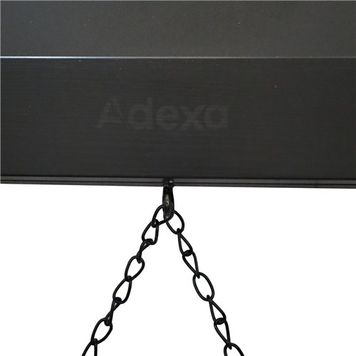 Open Top Pavement Chalk Board Black Frame 700×1300mm | Stalwart DA-GWA234