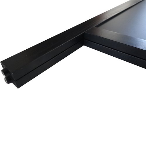 Open Top Pavement Chalk Board Black Frame 700×1300mm | Stalwart DA-GWA234