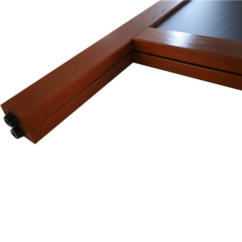 Open Top Pavement Chalk Board Brown Frame 700×1300mm | Stalwart DA-GWA236