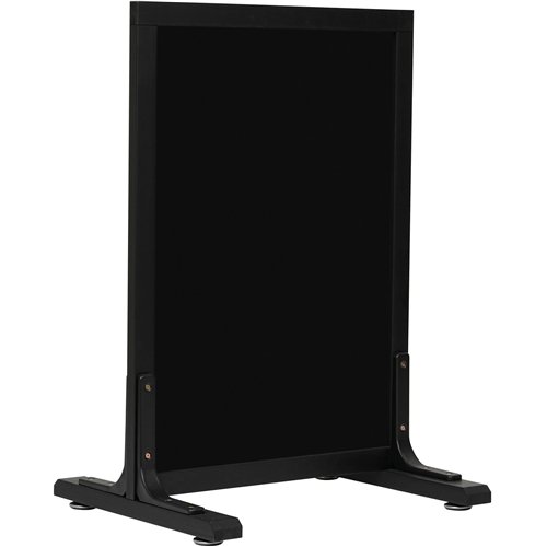 Pavement Chalk Board with Stand Black Frame 560×450×820mm | Stalwart DA-GWA238