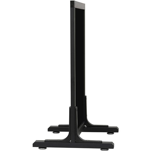 Pavement Chalk Board with Stand Black Frame 560×450×820mm | Stalwart DA-GWA238