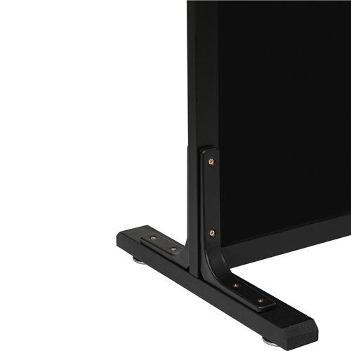 Pavement Chalk Board with Stand Black Frame 560×450×820mm | Stalwart DA-GWA238