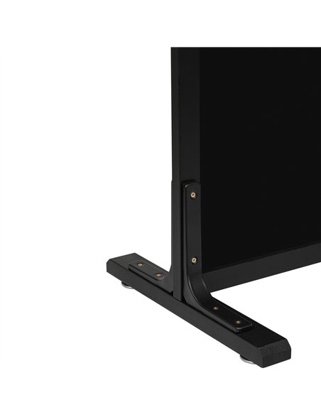 Pavement Chalk Board with Stand Black Frame 560×450×820mm | Stalwart DA-GWA238