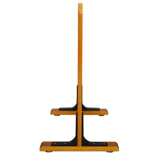 Pavement Chalk Board with Stand Beech Frame 560×450×820mm | Stalwart DA-GWA240