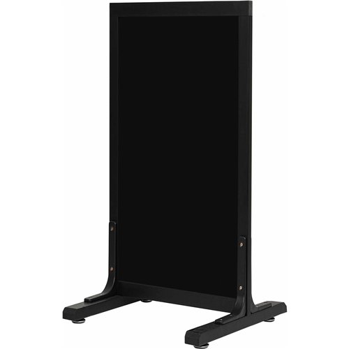 Pavement Chalk Board with Stand Black Frame 560×650×1220mm | Stalwart DA-GWA242