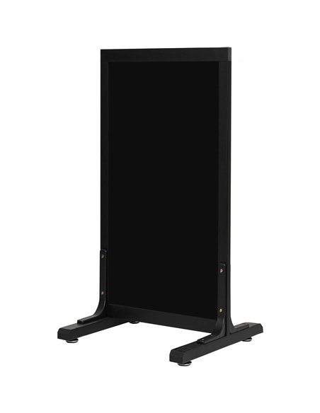 Pavement Chalk Board with Stand Black Frame 560×650×1220mm | Stalwart DA-GWA242