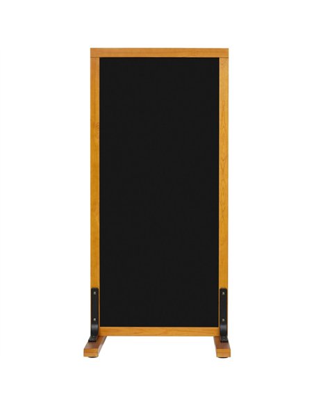 Pavement Chalk Board with Stand Beech Frame 560×650×1220mm | Stalwart DA-GWA244
