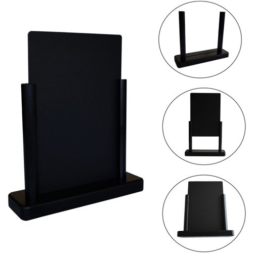 Table Chalk Board Black Frame 200×60×233mm | Stalwart DA-GWA250