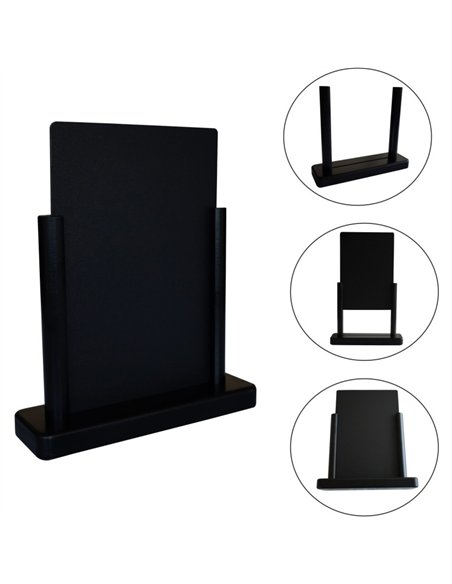 Table Chalk Board Black Frame 200×60×233mm | Stalwart DA-GWA250