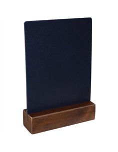 Table Chalk Board Set (4 pcs) Dark Oak Frame 148×40×235mm | Stalwart DA-GWA260 2