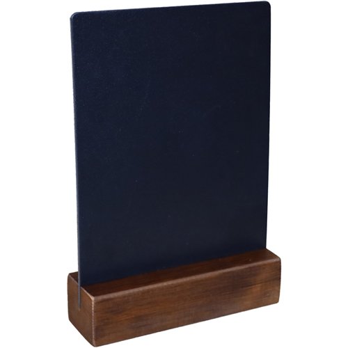 Table Chalk Board Set (4 pcs) Dark Oak Frame 148×40×235mm | Stalwart DA-GWA260