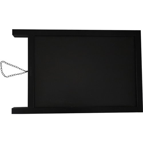 Pavement Chalk Board with Magnetic Surface Black Frame 20&quot×30&quot (508×762mm) | Stalwart DA-GWA264