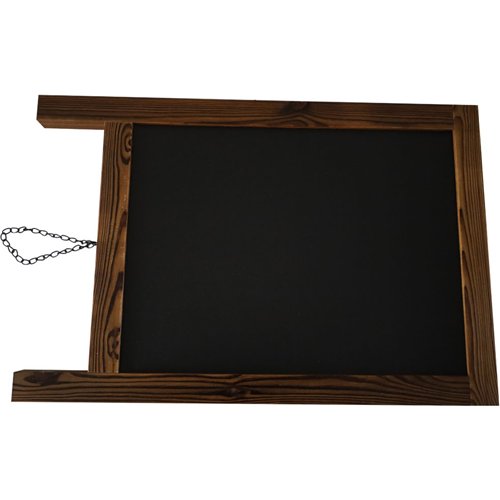Pavement Chalk Board with Magnetic Surface Brown Frame 20&quot×30&quot (508×762mm) | Stalwart DA-GWA266