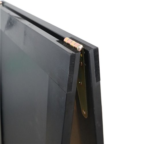 Pavement Chalk Board with Magnetic Surface Black Frame 20&quot×40&quot (508×1016mm) | Stalwart DA-GWA268