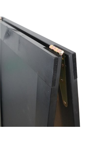 Pavement Chalk Board with Magnetic Surface Black Frame 20&quot×40&quot (508×1016mm) | Stalwart DA-GWA268