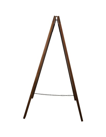 Pavement Chalk Board with Magnetic Surface Brown Frame 20&quot×40&quot (508×1016mm) | Stalwart DA-GWA270