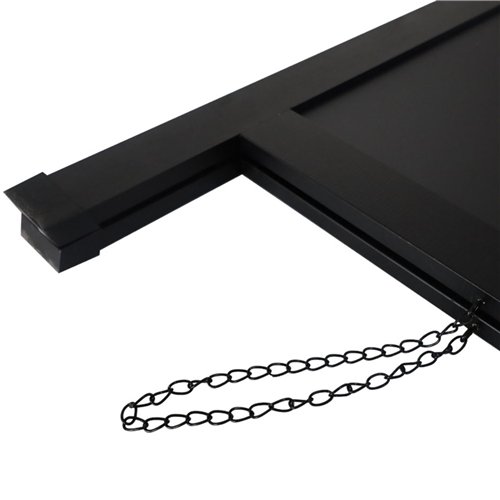 Pavement Chalk Board with Magnetic Surface Black Frame 24&quot×48&quot (610×1219mm) | Stalwart DA-GWA272